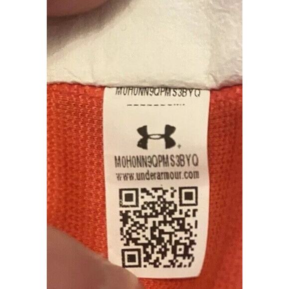 Under Armour Mens Loose Fit Red Long Sleeve Tech 1/2 Zip Pullover Shirt Medium - Picture 14 of 16